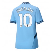 Dres Manchester City Jack Grealish #10 Domaci za Žensko 2024-25 Kratak Rukav